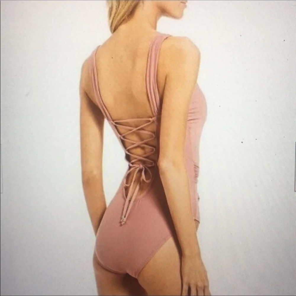 🌹New ANTONIO MELANI elegant one piece swimsuit SMALL